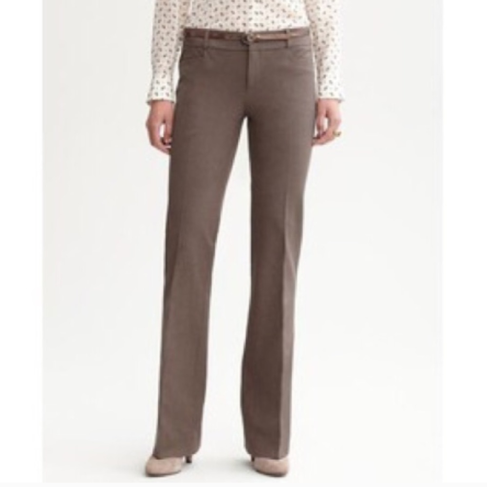 Banana Republic Sloan Fit Brown Trousers
